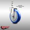 Service Caster 5 Inch 316SS Blue Polyurethane Wheel Swivel 12mm Threaded Stem Caster SCC SCC-SS316TS20S514-PPUB-BLUE-M1215 - alternate 3
